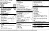 Used 2014 Chevrolet Cruze LTZ w/ Sun, Sound and Sport Package image 2