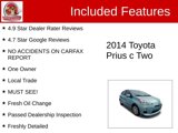 Used 2014 Toyota Prius C Two image 4