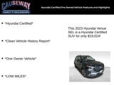 Used 2023 Hyundai Venue SEL w/ Cargo Package image 2