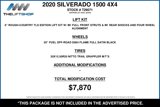 Used 2020 Chevrolet Silverado 1500 RST w/ All-Star Edition image 2