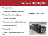 Used 2018 Ford F150 Lariat w/ Equipment Group 502A Luxury image 2