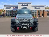 Certified 2015 Jeep Wrangler Unlimited Sport w/ Quick Order Package 23S image 3
