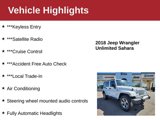 Used 2018 Jeep Wrangler Unlimited Sahara image 3