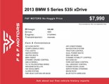 Used 2013 BMW 535i xDrive Sedan image 4