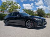 Certified 2018 INFINITI Q50 Red Sport 400 w/ Sensory Package (Sport) image 2