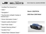Certified 2022 RAM 1500 Rebel w/ Rebel Level 2 Equipment Group image 2