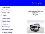 Used 2017 Chevrolet Silverado 1500 LT w/ All Star Edition image 2