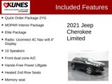 Used 2021 Jeep Cherokee Limited w/ Elite Package image 3