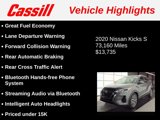 Used 2020 Nissan Kicks S image 3