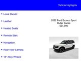 Certified 2022 Ford Bronco Sport Outer Banks w/ Tech Package image 3