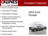 Used 2022 Ford Escape SE w/ Convenience Package image 2