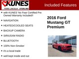 Used 2016 Ford Mustang GT Premium w/ Black Accent Package image 2