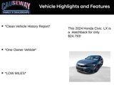 Used 2024 Honda Civic LX image 2