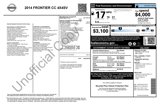 Used 2014 Nissan Frontier SV w/ SV Value Truck Package image 3