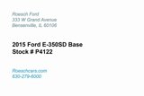 Used 2015 Ford E-350 and Econoline 350 Super Duty w/ Power Windows & Locks Group image 2