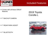 Used 2019 Toyota Corolla L image 2
