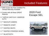 Used 2020 Ford Escape SEL image 2