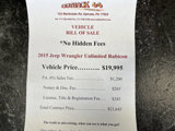 Used 2015 Jeep Wrangler Unlimited Rubicon w/ Dual Top Group image 2