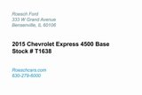 Used 2015 Chevrolet Express 4500 Extended image 2