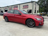 Used 2021 INFINITI Q50 Red Sport 400 w/ Proactive Package image 3