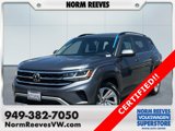 Certified 2021 Volkswagen Atlas SE image 1