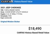 Used 2021 Jeep Cherokee Latitude image 5