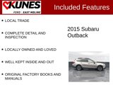 Used 2015 Subaru Outback 2.5i Limited image 2