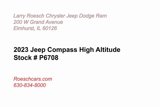 Used 2023 Jeep Compass High Altitude image 2