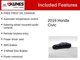 Used 2019 Honda Civic EX image 2