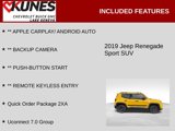 Used 2019 Jeep Renegade Sport w/ UConnect 7.0 Group image 2