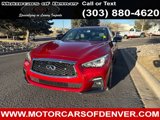 Used 2018 INFINITI Q50 Red Sport 400 w/ Sensory Package (Sport) image 2
