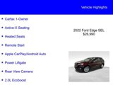 Certified 2022 Ford Edge SEL image 3