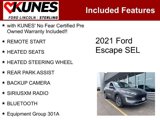 Certified 2021 Ford Escape SEL image 2