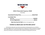 Used 2022 Chevrolet Express 3500 LT w/ LT Preferred Equipment Group image 3