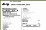 Used 2020 Jeep Grand Cherokee Overland image 2