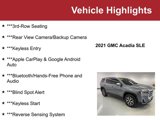 Used 2021 GMC Acadia SLE image 2