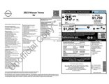 Certified 2023 Nissan Versa SV w/ Electronics Package image 2