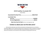 Used 2019 Cadillac Escalade ESV Premium Luxury image 3
