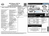Used 2018 Nissan Leaf SL w/ SL Technology Package image 2