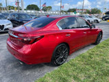 Used 2019 INFINITI Q50 Red Sport 400 w/ Sensory Package image 5