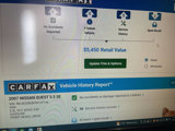 Used 2007 Nissan Quest SE w/ Navigation & Pax Pkg image 2