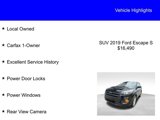 Used 2019 Ford Escape S image 2