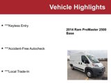 Used 2014 RAM ProMaster 2500 image 2