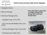 Certified 2022 GMC Acadia AT4 w/ Preferred Package image 6