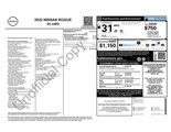 Used 2022 Nissan Rogue SV image 2