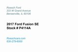 Used 2017 Ford Fusion SE w/ Fusion SE Technology Package image 2
