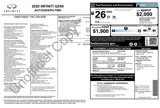 Used 2020 INFINITI QX50 Autograph w/ Premium White Leather Package image 3