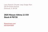 Used 2025 Nissan Altima 2.5 SV image 2