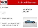 Used 2003 BMW Z4 2.5i image 2