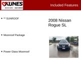 Used 2008 Nissan Rogue SL w/ Moonroof Pkg image 2